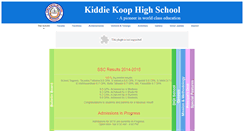 Desktop Screenshot of kkhighschool.com